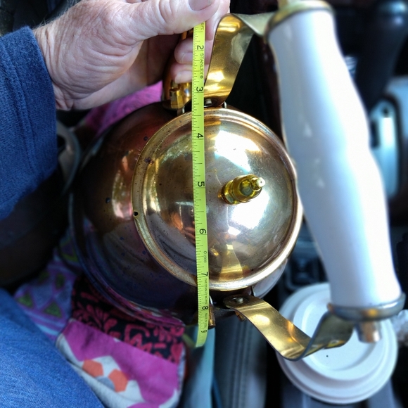 MCM Copper Kettle Porcelain Capped handle - Picture 6 of 10